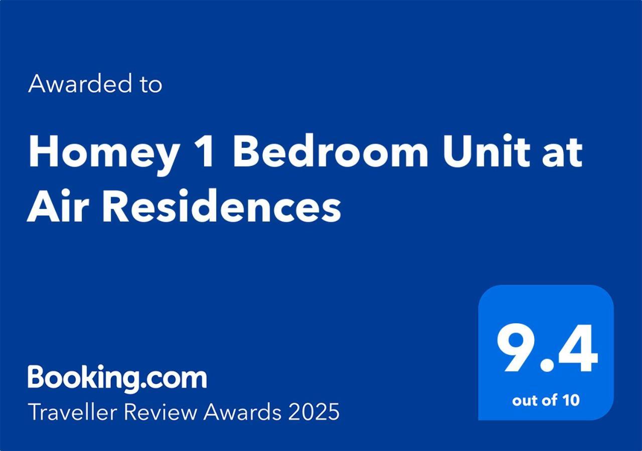 Homey 1 Bedroom Unit At Air Residences Makati City Exteriör bild
